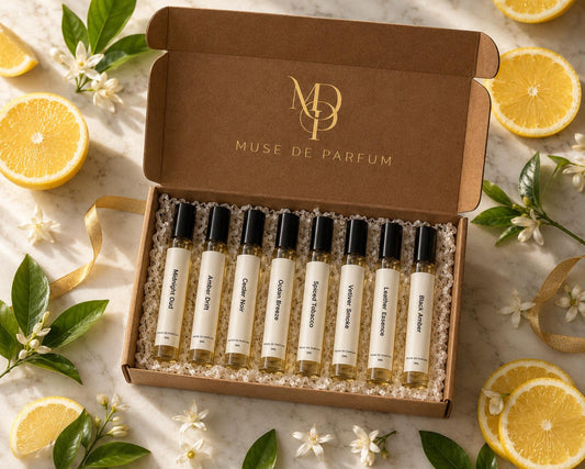 Summer AM Discovery Set — Choose Any 8 × 5 ml | Fresh Perfume Sampler
