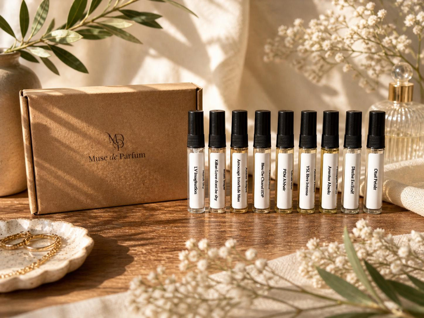 Signature Fragrance Discovery Set — Choose Any 8 × 5 ml | Perfume Sampler