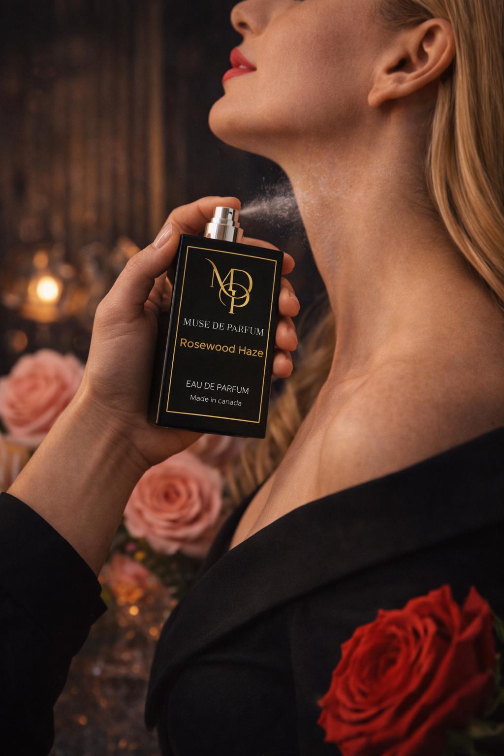 Rosewood Haze — Inspired by Amouage Guidance | Unisex Floral Woody EDP