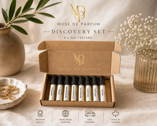 Signature Fragrance Discovery Set — Choose Any 8 × 5 ml | Perfume Sampler