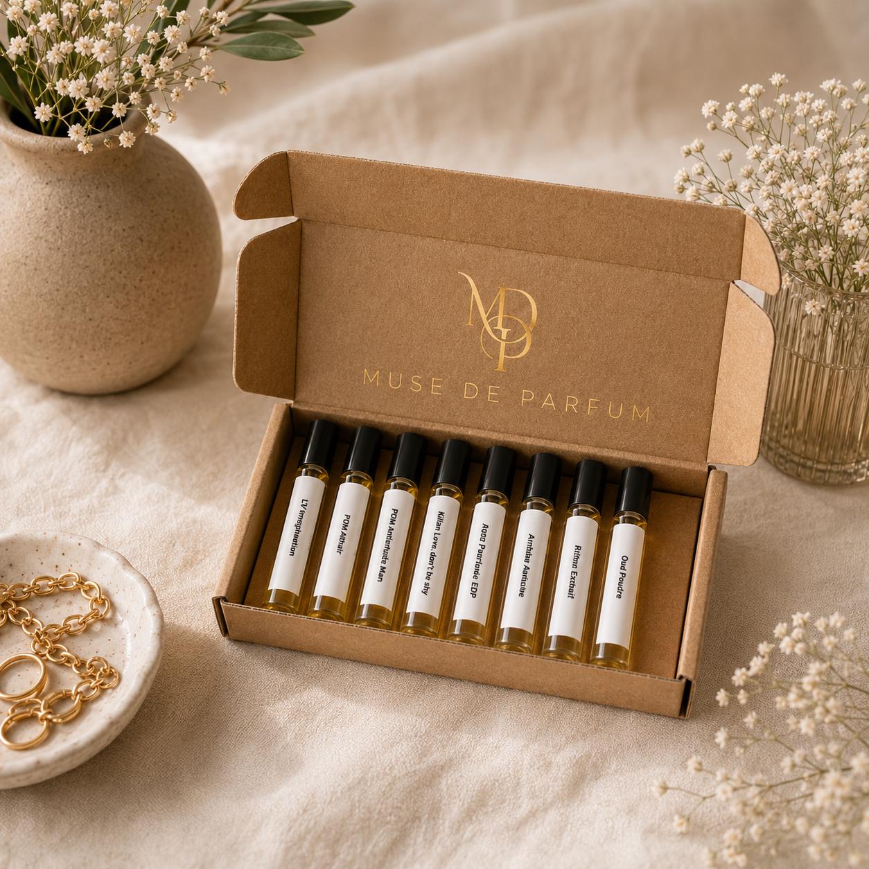 Bridal Fragrance Discovery Set — Choose Any 8 × 5 ml | Wedding Gift