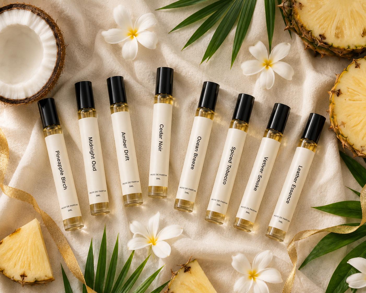 Summer AM Discovery Set — Choose Any 8 × 5 ml | Fresh Perfume Sampler