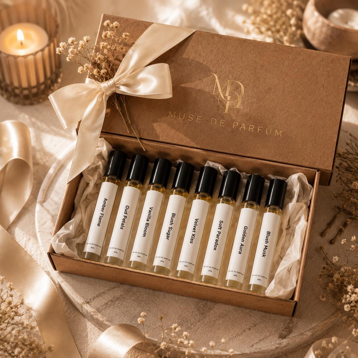 Bridal Fragrance Discovery Set — Choose Any 8 × 5 ml | Wedding Gift
