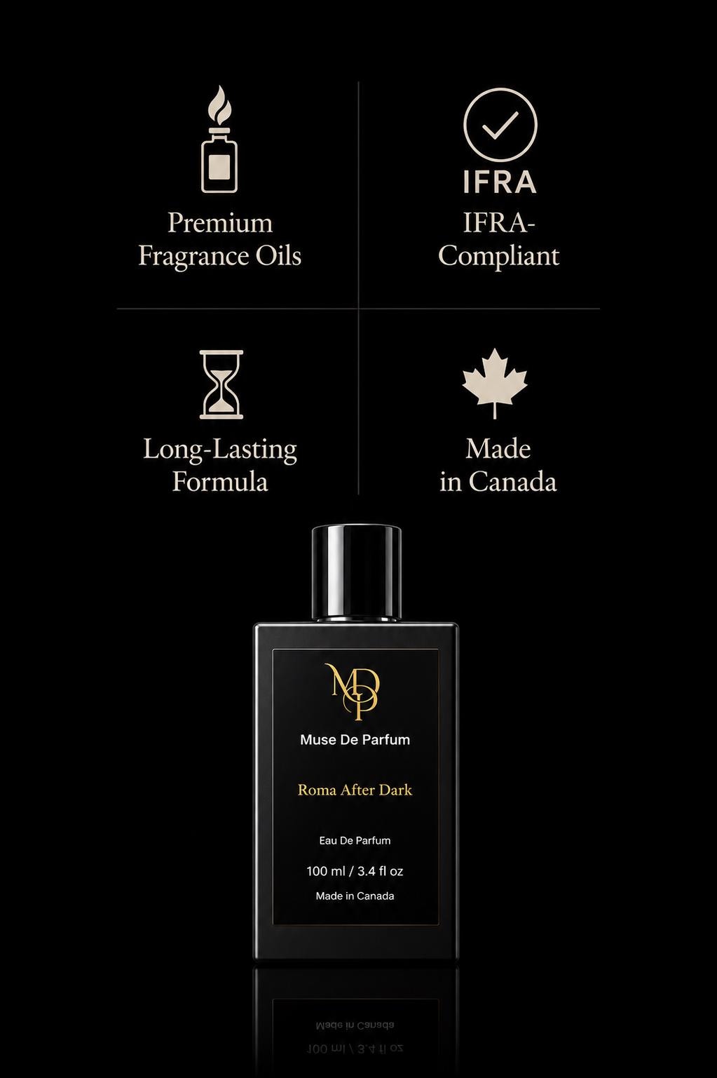Roma After Dark — Inspired by Valentino Born in Roma Intense | Women’s Vanilla EDP