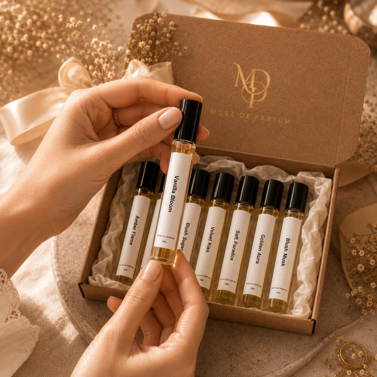 Bridal Fragrance Discovery Set — Choose Any 8 × 5 ml | Wedding Gift