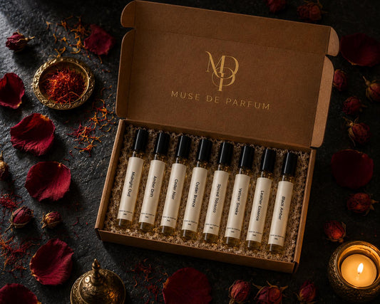 Summer PM Discovery Set — Choose Any 8 × 5 ml | Evening Perfume Sampler