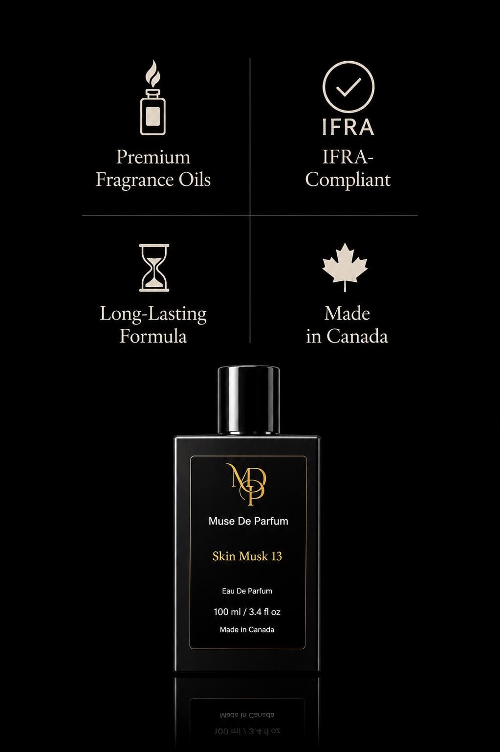 Skin Musk 13 — Inspired by Le Labo Another 13 | Unisex Ambroxan Musk EDP