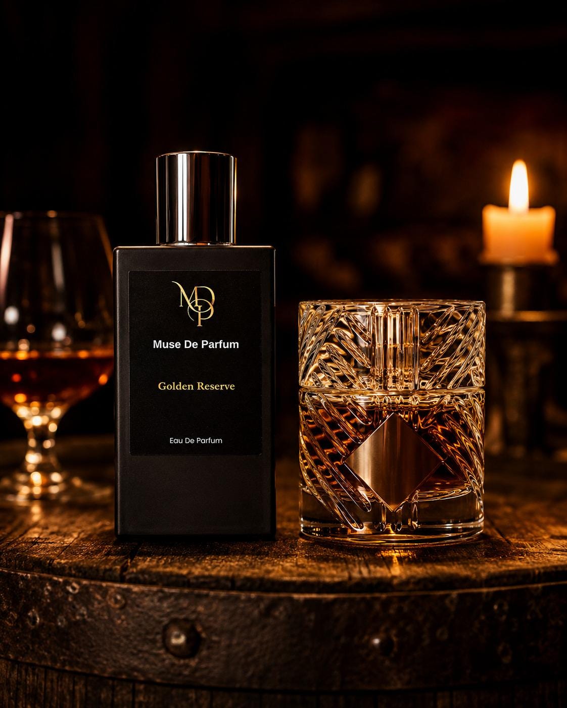 Golden Reserve — Inspired by Kilian Angel’s Share | Unisex Cognac Cinnamon EDP