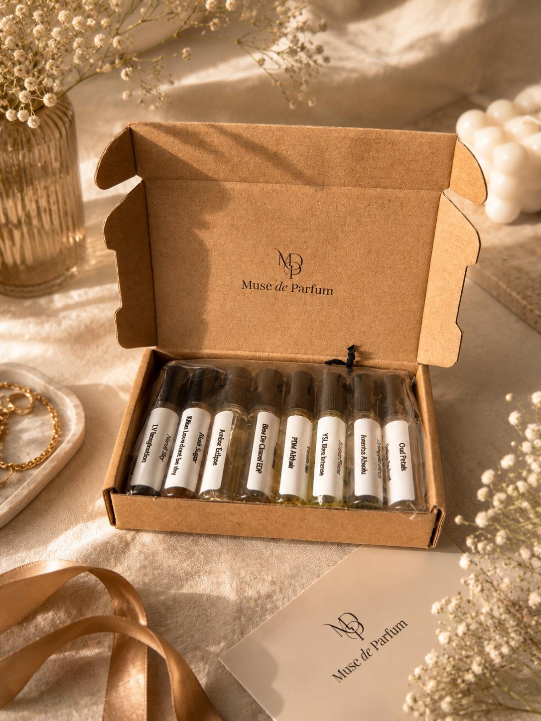 Signature Fragrance Discovery Set — Choose Any 8 × 5 ml | Perfume Sampler