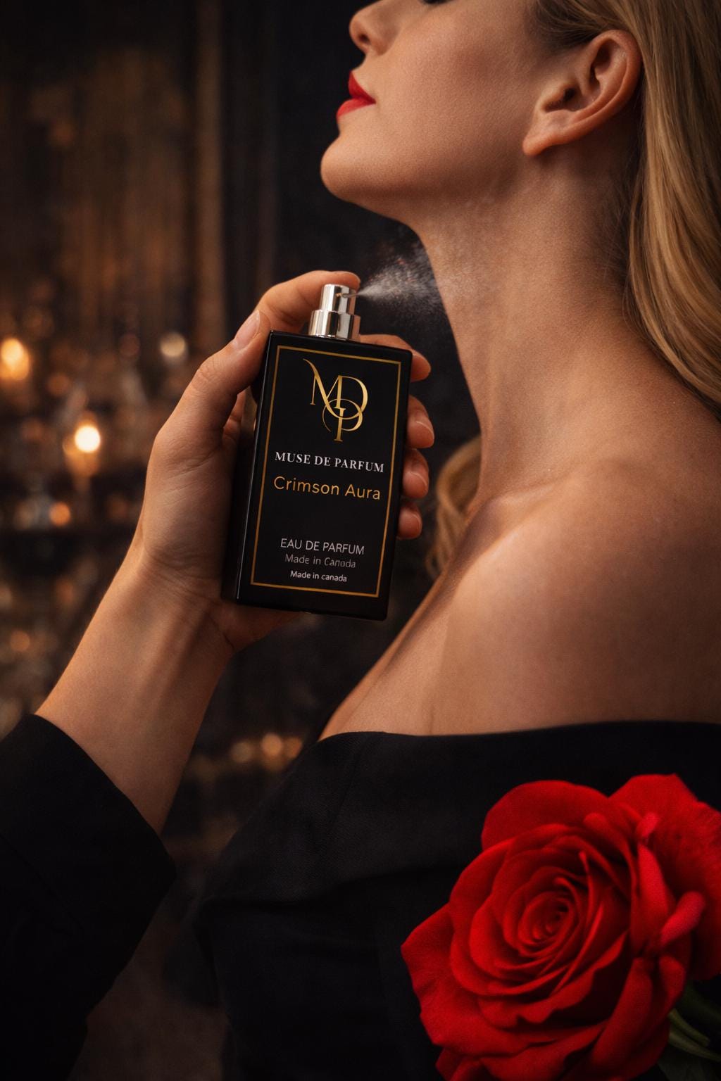 Crimson Aura — Inspired by Frédéric Malle Portrait of a Lady | Women’s Rose Patchouli EDP