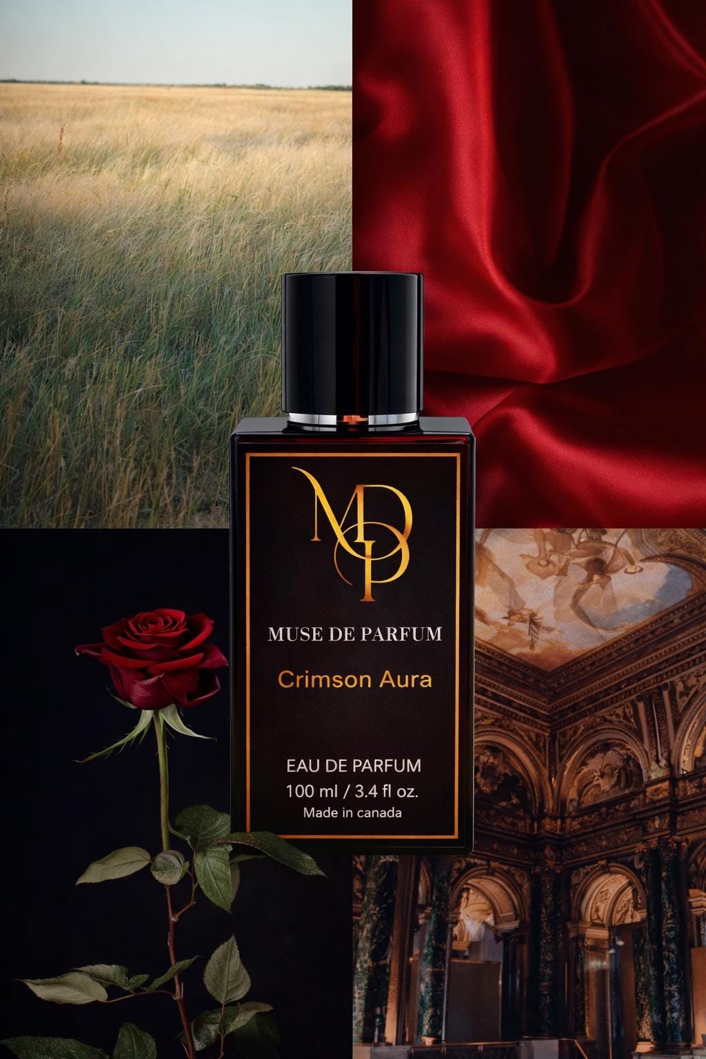 Crimson Aura — Inspired by Frédéric Malle Portrait of a Lady | Women’s Rose Patchouli EDP