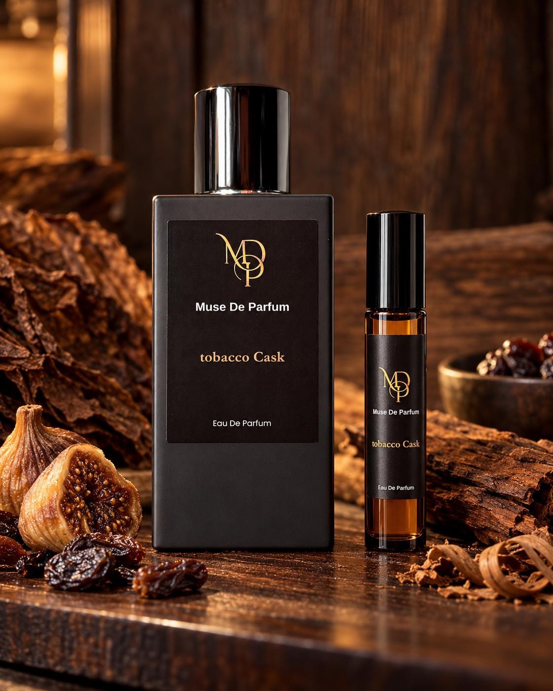Tobacco Cask perfume and roll-on