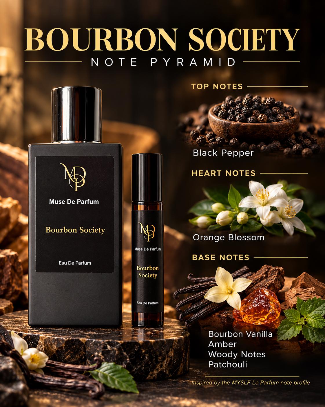Bourbon Society note pyramid