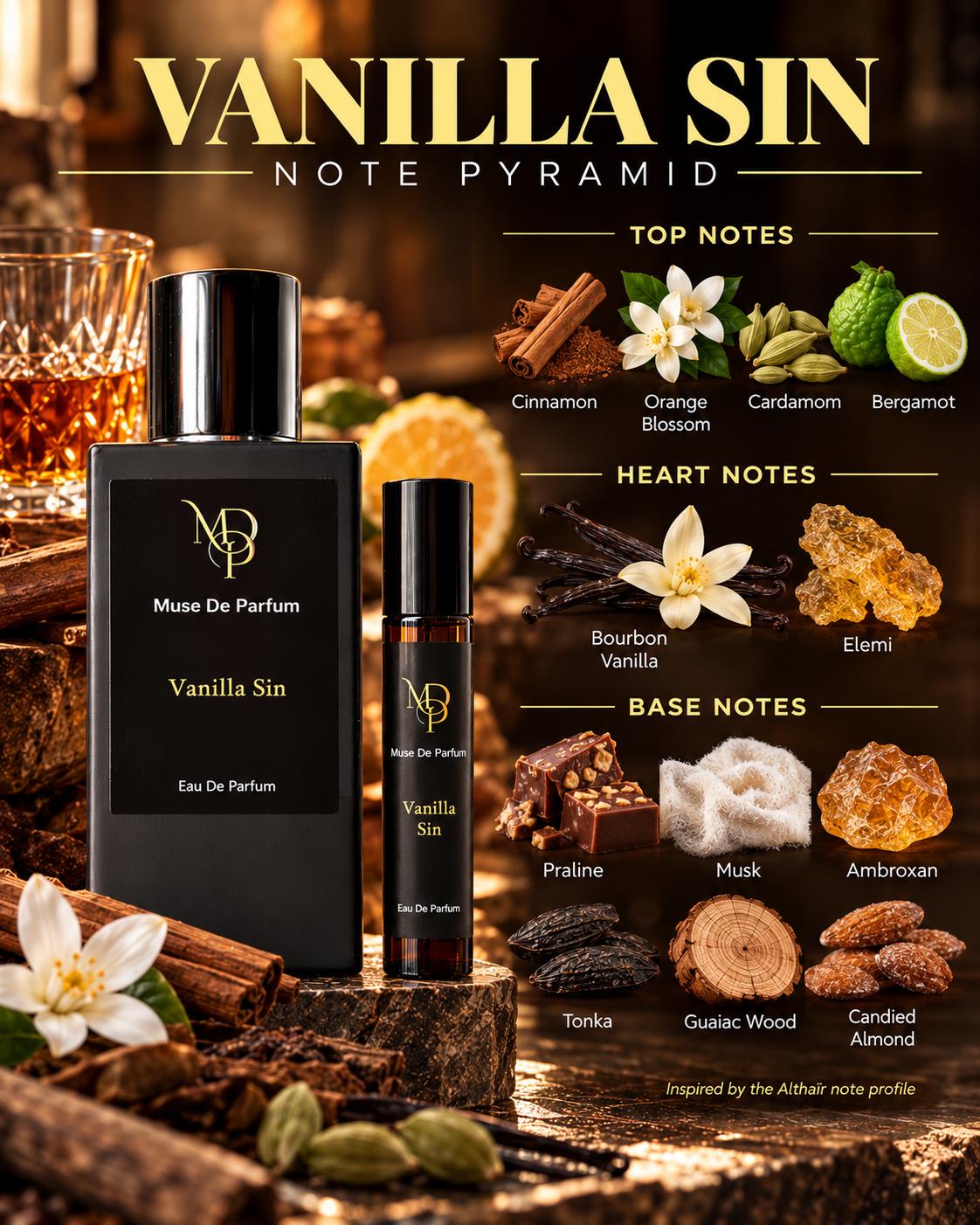 Vanilla Sin note pyramid