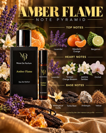 Amber Flame note pyramid