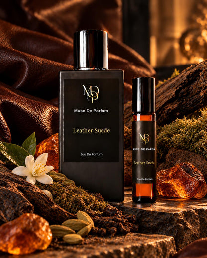 Leather Suede perfume and roll-on