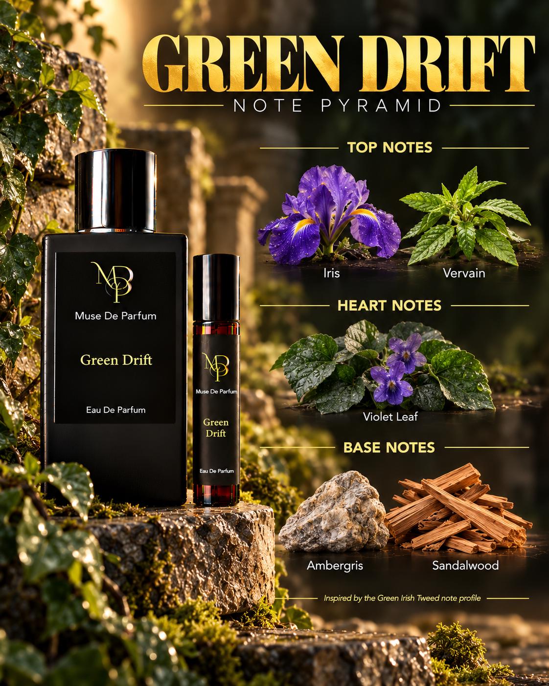 Green Drift note pyramid