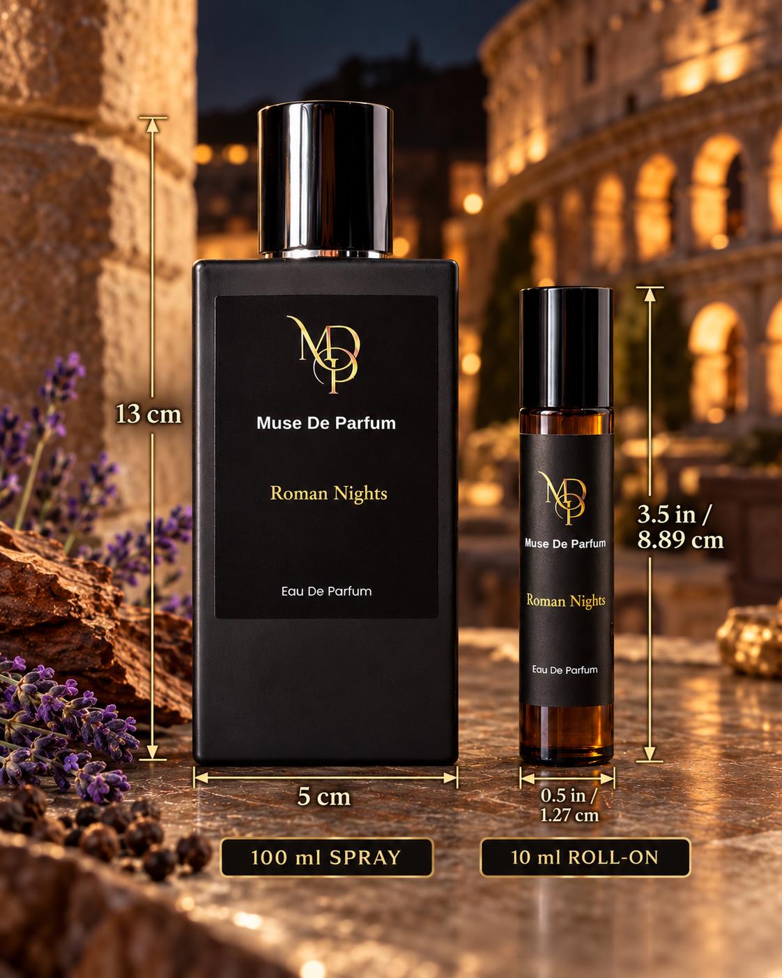 Roman Nights size guide