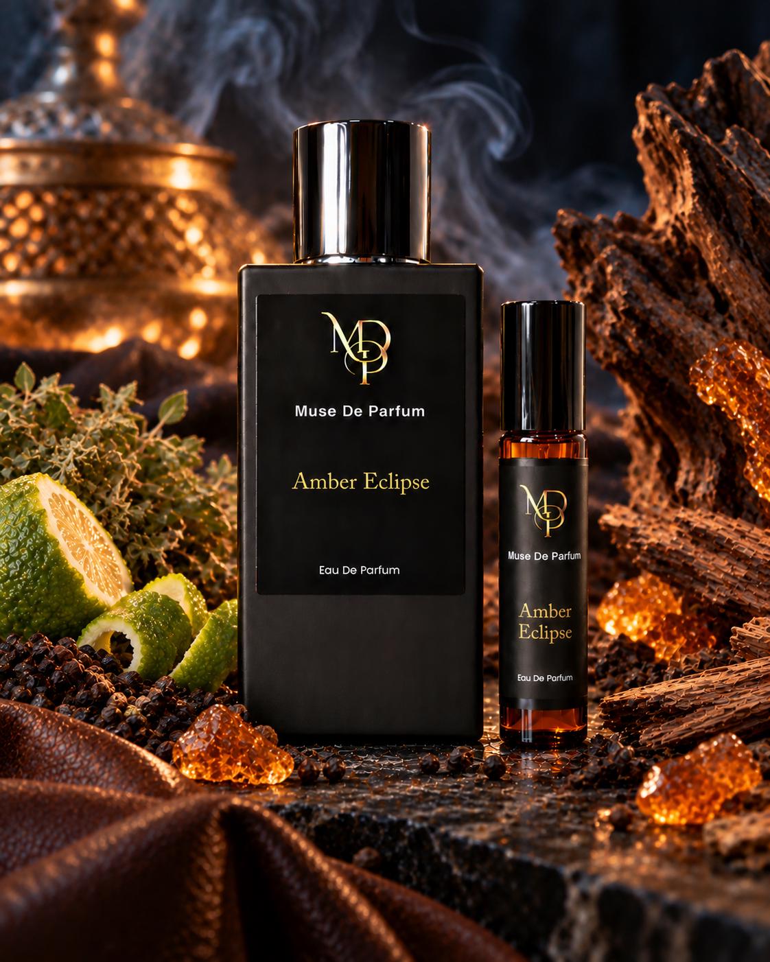 Amber Eclipse cologne and roll-on