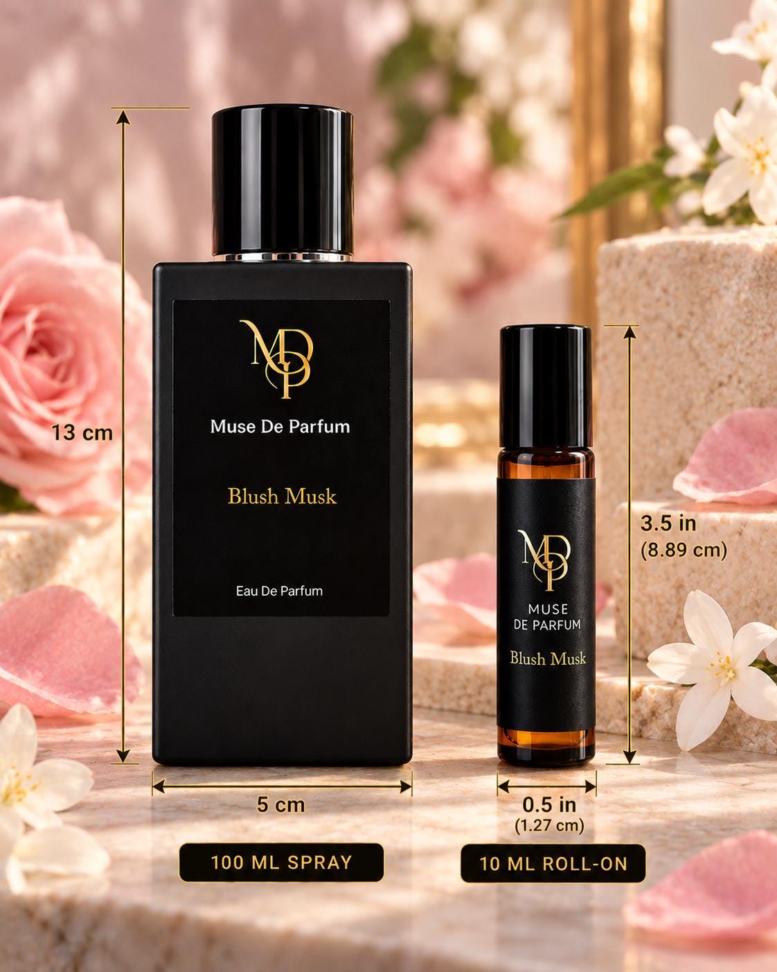 Blush Musk size guide